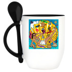 Кружка с ложкой