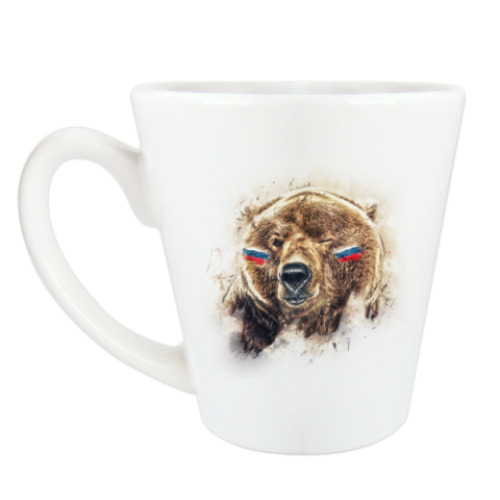 Чашка Латте Русский Медведь
