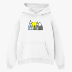 Толстовка худи оверсайз