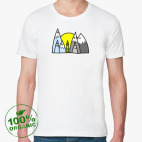 Мужская футболка органик