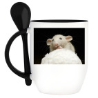 Кружка с ложкой