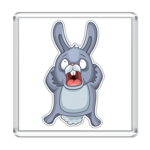 Магнит Кричащий Заяц