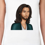 Парень с длинными волосами