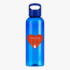 Прозрачная спортивная бутылка