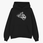 Толстовка худи оверсайз