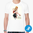 Мужская спортивная футболка