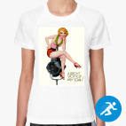 Женская спортивная футболка