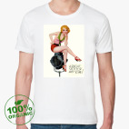 Мужская футболка органик