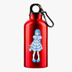 Металлическая бутылка 400 мл UV-DTF