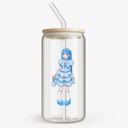 Банка с бамбуковой крышкой