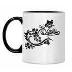 Кружка двухцветная