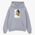 Толстовка худи оверсайз