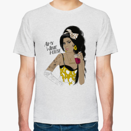 Футболка с принтом  Amy