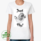 Женская футболка органик