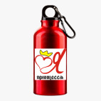 Металлическая бутылка 400 мл UV-DTF