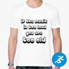 Мужская спортивная футболка