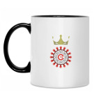 Кружка двухцветная