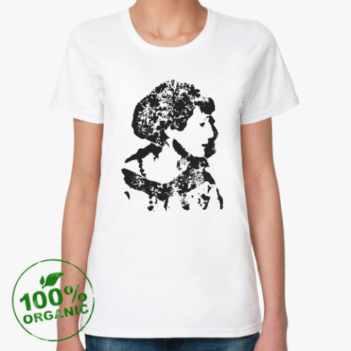 Женская футболка из органик-хлопка Анна Ахматова
