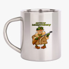 Кружка металлическая