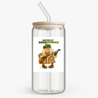 Банка с бамбуковой крышкой