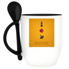 Кружка с ложкой