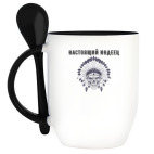 Кружка с ложкой