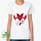 Женская футболка органик