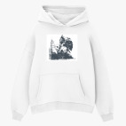 Толстовка худи оверсайз