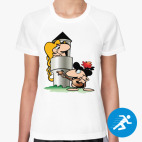 Женская спортивная футболка