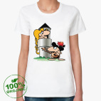 Женская футболка органик