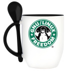 Кружка с ложкой