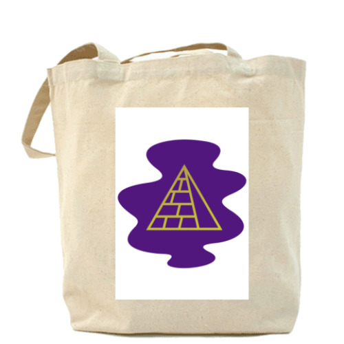 Сумка шоппер с принтом The Pyramid