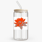 Банка с бамбуковой крышкой