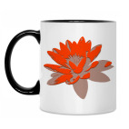 Кружка двухцветная