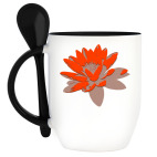 Кружка с ложкой