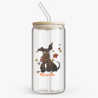 Банка с бамбуковой крышкой