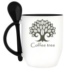 Кружка с ложкой