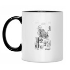 Кружка двухцветная