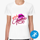 Женская спортивная футболка