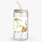 Банка с бамбуковой крышкой