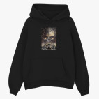 Толстовка худи оверсайз