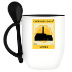 Кружка с ложкой