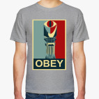 Классическая футболка Obey Sauron