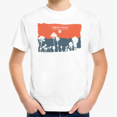 Детская футболка Город в Калифрнии (USA)