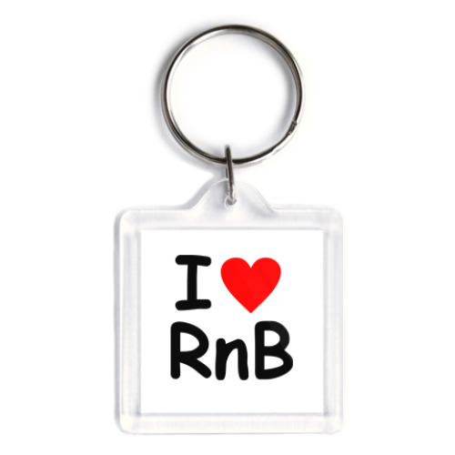 Брелок I love Rnb