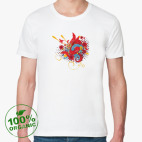 Мужская футболка органик