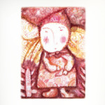 Девочка и птичка