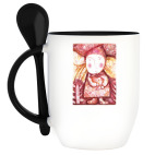 Кружка с ложкой