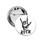 Значок 37 мм Рок (Rock)