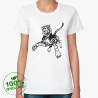 Женская футболка органик